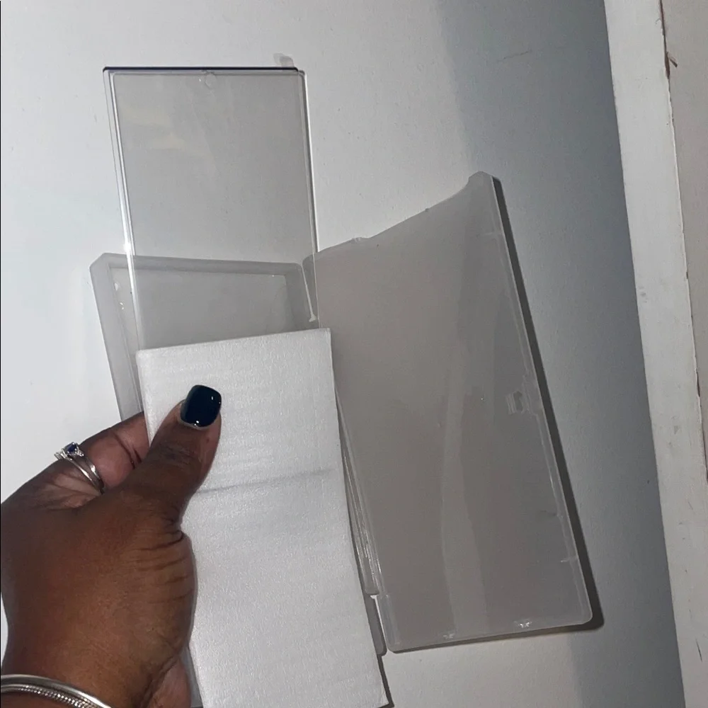 Clear Plastic phone Cases